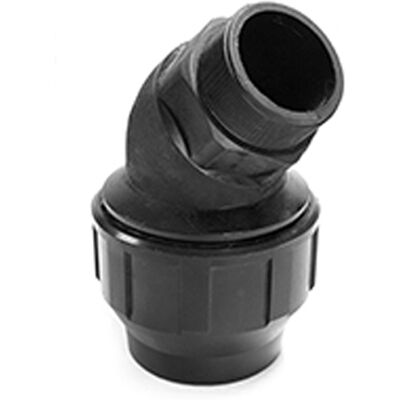 Hidroten - Fitting Pe Codo 45º Macho 110x4 Hidroten - Fitting Pe Codo 45º Macho 110x4