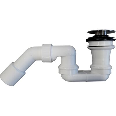 Sistema de desagüe para bañera Villeroy & Boch - Push-Open, Cromo Sistema de desagüe para bañera Villeroy & Boch - Push-Open, Cromo