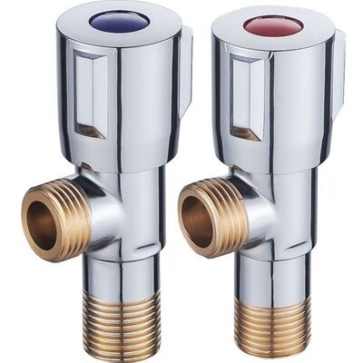 ENLENK Válvula Triangular De Cobre Para Calentador De Agua Caliente Y Fría, 1 Entrada, 2 Salidas, Válvula De Suministro De Agua Doméstica De 4 Vías ENLENK Válvula Triangular De Cobre Para Calentador De Agua Caliente Y Fría, 1 Entrada, 2 Salidas, Válvula De Suministro De Agua Doméstica De 4 Vías