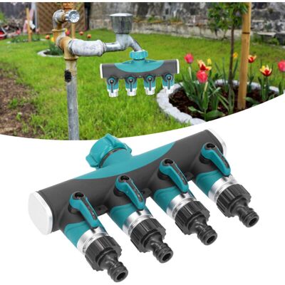 OEM Divisor De 4 Vías, Separador De Tuberías, Conector Controlador De Distribución De Agua Con Válvula Metálica, Distribuidor Para Riego De Jardines OEM Divisor De 4 Vías, Separador De Tuberías, Conector Controlador De Distribución De Agua Con Válvula Metálica, Distribuidor Para Riego De Jardines