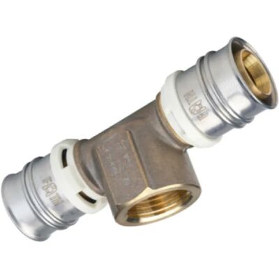 PBTUB - Tee radial de latón - Ø32 - 26x34 - Tee PBTUB - Tee radial de latón - Ø32 - 26x34 - Tee