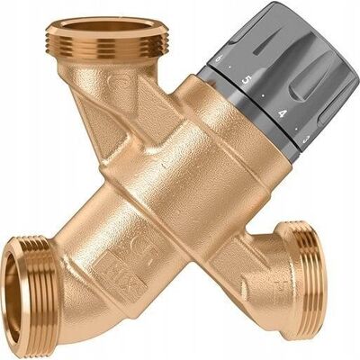 Válvula Termostática Caleffi Modelo 8016615592139 Cuerpo Aleación 1 Pulgada Válvula Termostática Caleffi Modelo 8016615592139 Cuerpo Aleación 1 Pulgada