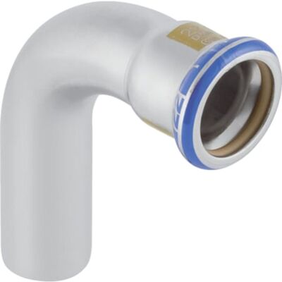 Geberit Mapress Acero Inoxidable Codo Con Extremo De Inserción (gas), Dn 32, 34196 Geberit Mapress Acero Inoxidable Codo Con Extremo De Inserción (gas), Dn 32, 34196