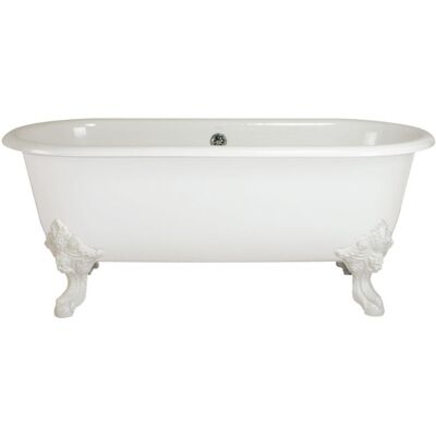 Bañera Independiente 175 X 80 Jacob Delafon Cléo 1889 Ovalada Y Hierro Fundido + Pies Bañera Independiente 175 X 80 Jacob Delafon Cléo 1889 Ovalada Y Hierro Fundido + Pies
