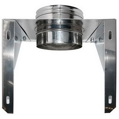 MBM Soporte De Pared Para Conducto De Humos Dn 80 Tubo De Acero Inoxidable 316 MBM Soporte De Pared Para Conducto De Humos Dn 80 Tubo De Acero Inoxidable 316