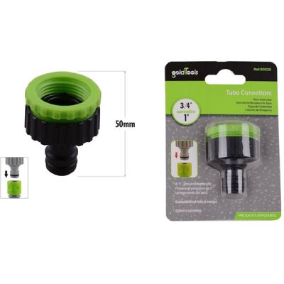 TRADE SHOP TRAESIO Trade Shop - Connettore Rapido Con Filetto Femmina Da 3/4″ A 1″ Per Tubo Rubinetto 50mm 90025 - TRADE SHOP TRAESIO Trade Shop - Connettore Rapido Con Filetto Femmina Da 3/4″ A 1″ Per Tubo Rubinetto 50mm 90025 -