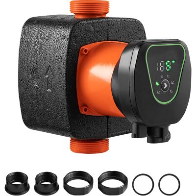 Vevor Lps25-11pa/180 Bomba De Circulación De Alta Eficiencia, 117 L/min Elevación Máxima 11 M, Bomba De Agua Caliente De Hierro Fundido, Conexión Roscada, Para Sistemas De Calefacción Vevor Lps25-11pa/180 Bomba De Circulación De Alta Eficiencia, 117 L/min Elevación Máxima 11 M, Bomba De Agua Caliente De Hierro Fundido, Conexión Roscada, Para Sistemas De Calefacción