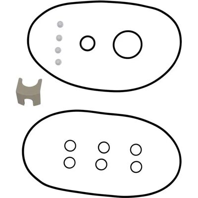 Grundfos Pieza De Repuesto Kit Junta Para Cr(n)45/64 1-10 Etapas Viton, 96416600 Grundfos Pieza De Repuesto Kit Junta Para Cr(n)45/64 1-10 Etapas Viton, 96416600