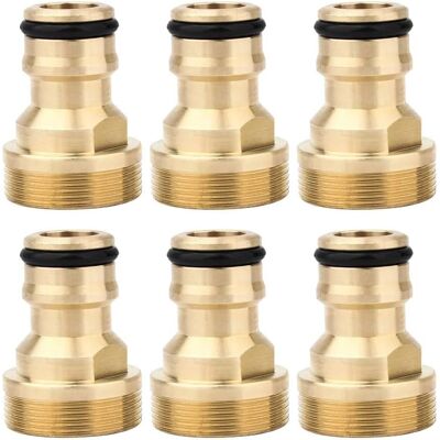 OEM Juego De 6 Piezas De Accesorios De Latón Para Grifo, Acoplamiento Rápido, Apto Para Tuberías Con Rosca Macho, Adaptador Universal Para Grifo, Apto Para Grifos, Cocinas Y Jardines. OEM Juego De 6 Piezas De Accesorios De Latón Para Grifo, Acoplamiento Rápido, Apto Para Tuberías Con Rosca Macho, Adaptador Universal Para Grifo, Apto Para Grifos, Cocinas Y Jardines.
