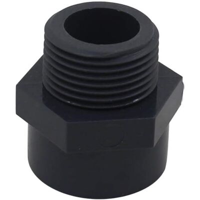 OEM Extremo Roscado Macho De Pvc, 25 Mm, Extremo Roscado Para Piscina, Conexión Mixta De Pvc, Manguito Roscado De Pvc, Dn20, 2 Piezas (diámetro Interior 25 Mm – Rosca De 3/4 De Pulgada) - Crezuo OEM Extremo Roscado Macho De Pvc, 25 Mm, Extremo Roscado Para Piscina, Conexión Mixta De Pvc, Manguito Roscado De Pvc, Dn20, 2 Piezas (diámetro Interior 25 Mm – Rosca De 3/4 De Pulgada) - Crezuo