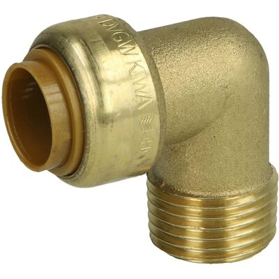 LE SANITAIRE Tectite Clip Connector 90° F/m 18 Mm X 3/4'' Fm LE SANITAIRE Tectite Clip Connector 90° F/m 18 Mm X 3/4'' Fm