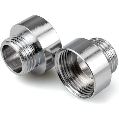OEM Adaptador De Grifo Cromado De 3/4" X 1/2", Reductor De Conexiones Para Adaptadores De Grifo Y Mangueras De Ducha - Crezuo OEM Adaptador De Grifo Cromado De 3/4" X 1/2", Reductor De Conexiones Para Adaptadores De Grifo Y Mangueras De Ducha - Crezuo