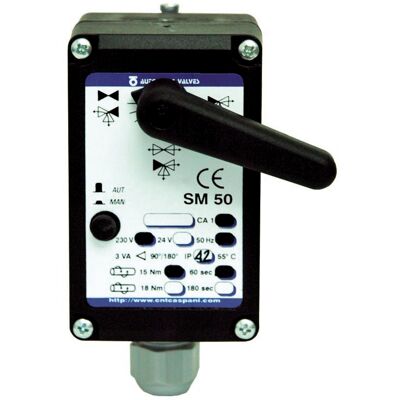 FERRARI SRL Servomotor Para Válvulas Mezcladoras/desviadoras De 3 Y 4 Vías Sm50 Para Válvula De 1/2 'a FERRARI SRL Servomotor Para Válvulas Mezcladoras/desviadoras De 3 Y 4 Vías Sm50 Para Válvula De 1/2 'a