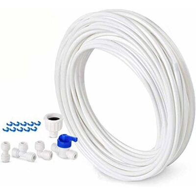 OEM Nazalus - Oferta Especial - Kit De Conexión Para Tubo De Suministro De Agua De 10 M Para Refrigerador Doble Europeo (tubo De 1/4") OEM Nazalus - Oferta Especial - Kit De Conexión Para Tubo De Suministro De Agua De 10 M Para Refrigerador Doble Europeo (tubo De 1/4")