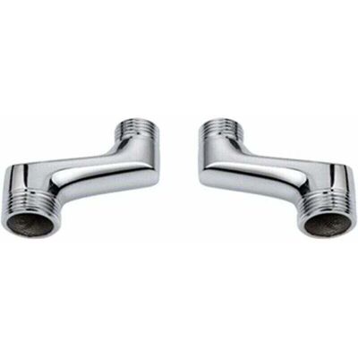 OEM Codo Para Ducha, Conector De Manguera De Latón, Reductor De 1/2 A 3/4, Acabado Cromado. Fontaneros, Aficionados Al Bricolaje -crezuo OEM Codo Para Ducha, Conector De Manguera De Latón, Reductor De 1/2 A 3/4, Acabado Cromado. Fontaneros, Aficionados Al Bricolaje -crezuo