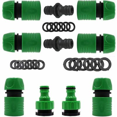 OEM Kit De Conectores Para Manguera De Jardín, Conector Rápido Para Grifo De Jardín, Conector Hembra, Verde OEM Kit De Conectores Para Manguera De Jardín, Conector Rápido Para Grifo De Jardín, Conector Hembra, Verde