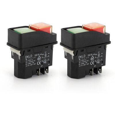 OEM Nazalus - Oferta Especial - Interruptor Mezclador Pequeño Dkld Dz6 Botón De Parada Magnético De 1,2 Metros (4 Pies) Dz-6 Con Protección Contra Sobrecarga OEM Nazalus - Oferta Especial - Interruptor Mezclador Pequeño Dkld Dz6 Botón De Parada Magnético De 1,2 Metros (4 Pies) Dz-6 Con Protección Contra Sobrecarga