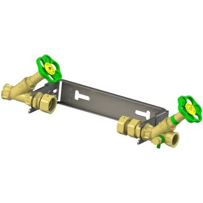 SCHLÖSSER ARMATUREN Js Grupo De Montaje Para Contador De Agua Horizontal, Con Caudal Continuo Q3=4m3/h, 1'' X 1'', Estribo De Acero Inoxidable, Ajustable, 0022102500001 SCHLÖSSER ARMATUREN Js Grupo De Montaje Para Contador De Agua Horizontal, Con Caudal Continuo Q3=4m3/h, 1'' X 1'', Estribo De Acero Inoxidable, Ajustable, 0022102500001