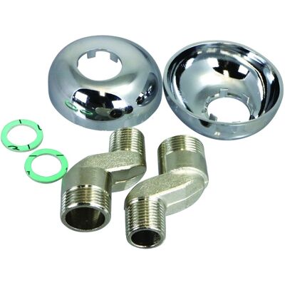 Racor 21mm-m1/2xm3/4-rosace 70 Mm Presto 70221 Racor 21mm-m1/2xm3/4-rosace 70 Mm Presto 70221
