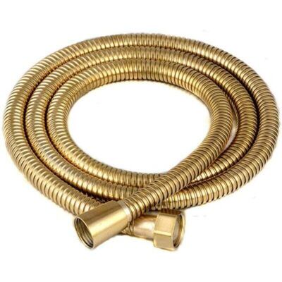 OEM Manguera De Ducha Universal - 1,5 M (59 Pulg.) De Acero Inoxidable, Antitorsión, Con Conectores Estándar G1/2 - Crezuo OEM Manguera De Ducha Universal - 1,5 M (59 Pulg.) De Acero Inoxidable, Antitorsión, Con Conectores Estándar G1/2 - Crezuo