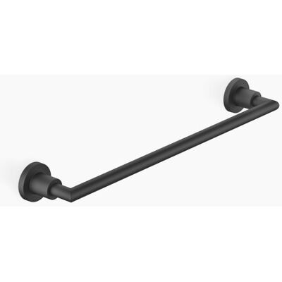 Dornbracht Tara 450mm Barra de Toalla Negra Mate Dornbracht Tara 450mm Barra de Toalla Negra Mate
