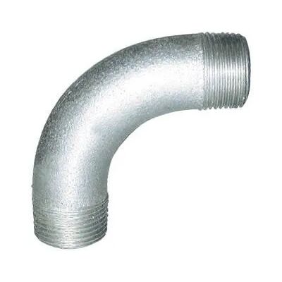 Codital - Codo 90° Radio Grande 66x76, Doble Galvanizado Macho Codital - Codo 90° Radio Grande 66x76, Doble Galvanizado Macho