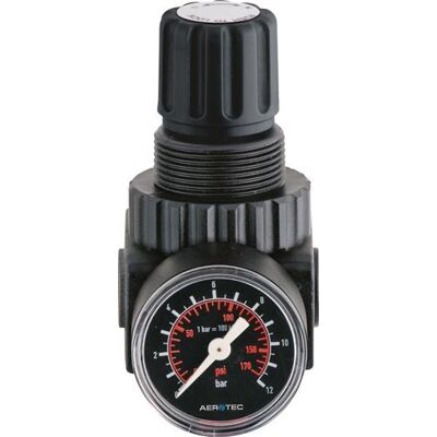 Regulador De Presión Aerotec Rosca Mm 13,15 Fx 3100 1/4 Pulgada Regulador De Presión Aerotec Rosca Mm 13,15 Fx 3100 1/4 Pulgada