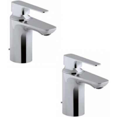 Conjunto de mezcladores de lavabo Jacob Delafon Aleo+ - cromo Conjunto de mezcladores de lavabo Jacob Delafon Aleo+ - cromo