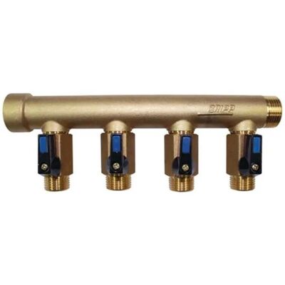 WATTS INDUSTRIES Colector FC macho-hembra 3/4 5 salidas válvula M15/21 - Colector WATTS INDUSTRIES Colector FC macho-hembra 3/4 5 salidas válvula M15/21 - Colector