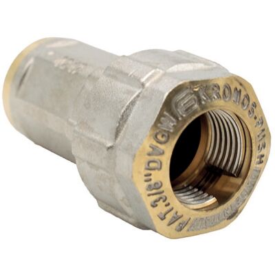 Ferrari Srl Conector de latón para agua y gas - 1 1/4 pulg - Racor Ferrari Srl Conector de latón para agua y gas - 1 1/4 pulg - Racor