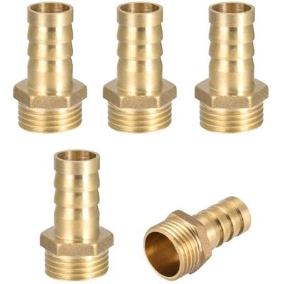 DPZO Conector De Latón De 4 Pulgadas X 14 Mm Con Rosca Externa Para Bombas De Agua Y Riego De Piscinas. DPZO Conector De Latón De 4 Pulgadas X 14 Mm Con Rosca Externa Para Bombas De Agua Y Riego De Piscinas.