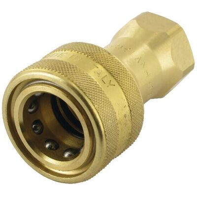 Acoplamiento R谩pido Hembra 1/4" - 1/4" Bsp Faster Hnv14gasf5v Acoplamiento R谩pido Hembra 1/4" - 1/4" Bsp Faster Hnv14gasf5v
