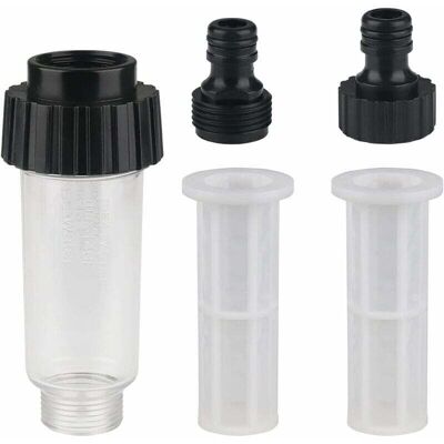 OEM Filtro De Agua Para Hidrolavadora De Jardín, Filtro De Manguera Con Conexión De Agua De 3/4", 1 Conector, 2 Mallas Filtrantes Para Hidrolavadora De Alta Presión Y Bomba De Jardín -crezuo OEM Filtro De Agua Para Hidrolavadora De Jardín, Filtro De Manguera Con Conexión De Agua De 3/4", 1 Conector, 2 Mallas Filtrantes Para Hidrolavadora De Alta Presión Y Bomba De Jardín -crezuo