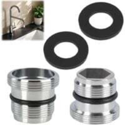 OEM Adaptador De Grifo Metálico M22, Rosca Macho, Conector Para Filtro De Agua Y Aireador, Resistente A La Corrosión, Apto Para Cocina Y Baño. - Crezuo OEM Adaptador De Grifo Metálico M22, Rosca Macho, Conector Para Filtro De Agua Y Aireador, Resistente A La Corrosión, Apto Para Cocina Y Baño. - Crezuo