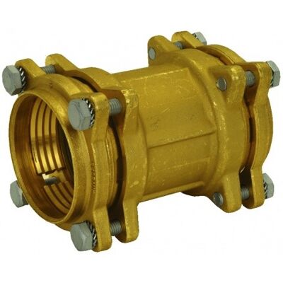 Manguito Doble Fittings Latón Arco Medidas: 90 Mm Manguito Doble Fittings Latón Arco Medidas: 90 Mm