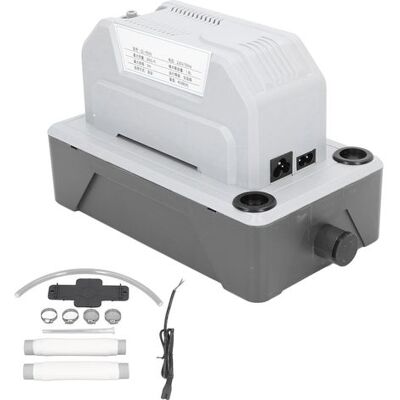 GOTRAYS Bomba De Condensado De 200 L/h Para Aire Acondicionado, Drenaje Automático Para Ac Con Depósito De Agua De 1,8 L GOTRAYS Bomba De Condensado De 200 L/h Para Aire Acondicionado, Drenaje Automático Para Ac Con Depósito De Agua De 1,8 L