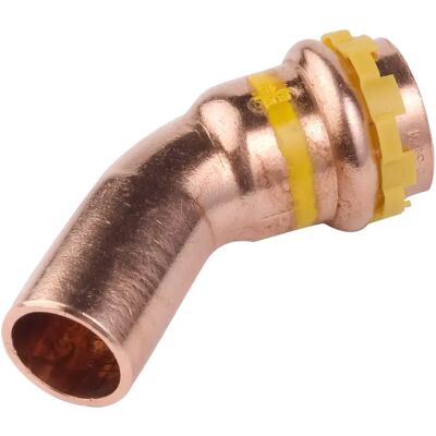 COMAP Vsh Sudopress Cobre Gas Codo 45° Fø 54 Tipo Spg5040v, 6674173 COMAP Vsh Sudopress Cobre Gas Codo 45° Fø 54 Tipo Spg5040v, 6674173