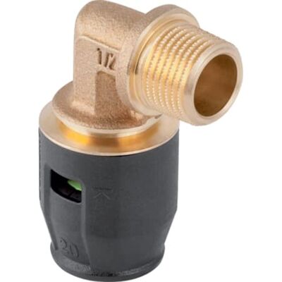 Geberit Pushfit Codo De Transición 90° Con Rosca Macho, Dn 20, 652.242.00.1 Geberit Pushfit Codo De Transición 90° Con Rosca Macho, Dn 20, 652.242.00.1