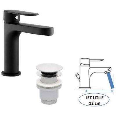 Thermador - Mezclador Bajo Lavabo Wossa Negro Wos16n Thermador - Mezclador Bajo Lavabo Wossa Negro Wos16n