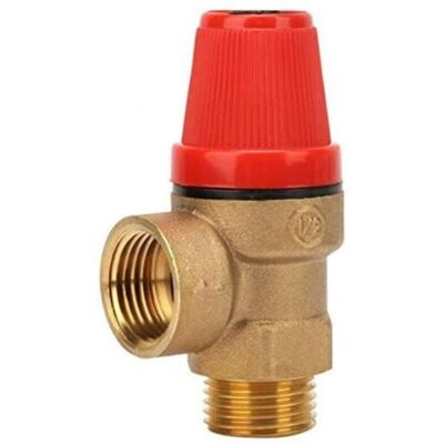 DPZO Válvula De Alivio De Presión Con Rosca Externa De 1/2" - Válvula De Seguridad De Latón Para Agua/aceite/gas (3 Bar) DPZO Válvula De Alivio De Presión Con Rosca Externa De 1/2" - Válvula De Seguridad De Latón Para Agua/aceite/gas (3 Bar)