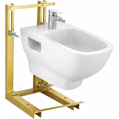 Pack Bidet Suspendido Jacob Delafon Struktura Cerámica + Bastidor De Soporte Pack Bidet Suspendido Jacob Delafon Struktura Cerámica + Bastidor De Soporte