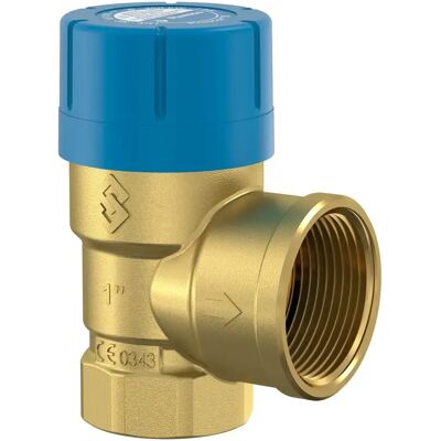 Flamco Válvula De Seguridad Prescor B Rp1 X Rp1 1/4 - 8 Bar, Para Agua Potable, 29006 Flamco Válvula De Seguridad Prescor B Rp1 X Rp1 1/4 - 8 Bar, Para Agua Potable, 29006
