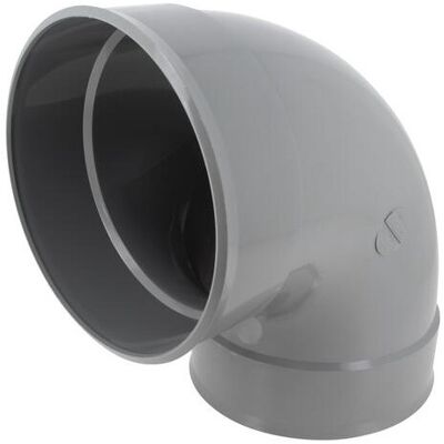 NICOLL Codo PVC 87°30 - Resistente al fuego NICOLL Codo PVC 87°30 - Resistente al fuego