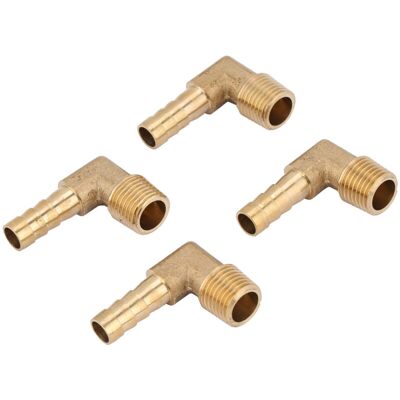 OEM Conector De Manguera De Codo Con Rosca Macho De Latón De 4 Piezas G1/4" 8mm -crezuo OEM Conector De Manguera De Codo Con Rosca Macho De Latón De 4 Piezas G1/4" 8mm -crezuo