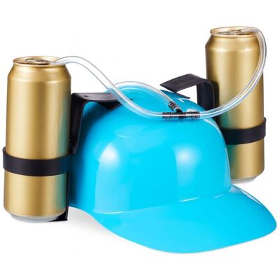 HELLOSHOP26 Casco Para Beber Para Fiesta De Carnaval Con 2 Portalatas 13 X 32 X 28 Cm De Plástico Multicolor 130017822 HELLOSHOP26 Casco Para Beber Para Fiesta De Carnaval Con 2 Portalatas 13 X 32 X 28 Cm De Plástico Multicolor 130017822