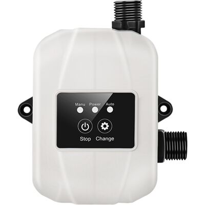 GRID COOL Bomba De Refuerzo Automática De 24 V Para Duchas Domésticas, Funcionamiento Silencioso, Con Recirculación De Agua. Potencia Máxima De 150 W, Altura De Elevación De 28 M (92 Pies). Ideal Para Aspersore GRID COOL Bomba De Refuerzo Automática De 24 V Para Duchas Domésticas, Funcionamiento Silencioso, Con Recirculación De Agua. Potencia Máxima De 150 W, Altura De Elevación De 28 M (92 Pies). Ideal Para Aspersore