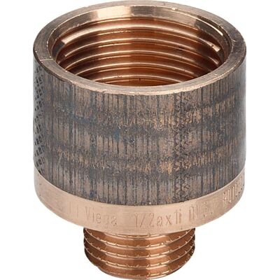 VIEGA ITALIA SRL Viega Reducción, R 3/4, Rp 1/2 Bronce Rojo O Bronce De Silicio, Cromado Modelo 3242, 448165 VIEGA ITALIA SRL Viega Reducción, R 3/4, Rp 1/2 Bronce Rojo O Bronce De Silicio, Cromado Modelo 3242, 448165