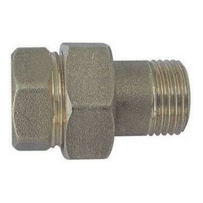 TIEMME Raccordo Diritto Mf 3 Pezzi Ottone Giallo Misura: 2" TIEMME Raccordo Diritto Mf 3 Pezzi Ottone Giallo Misura: 2"