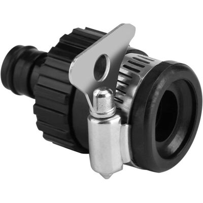 OEM Conector Universal Para Manguera De Grifo Para Lavaderos De Coches, Mangueras De Jardín, Acoplamiento Rápido, Adaptador De Grifo, Diámetro Inferior A 20 Mm (negro) - Crezuo OEM Conector Universal Para Manguera De Grifo Para Lavaderos De Coches, Mangueras De Jardín, Acoplamiento Rápido, Adaptador De Grifo, Diámetro Inferior A 20 Mm (negro) - Crezuo