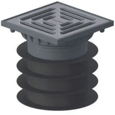 DALLMER Pronto K - DN 125 - 120x120 mm - Desagüe de piso DALLMER Pronto K - DN 125 - 120x120 mm - Desagüe de piso